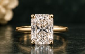 Certified 2.13ct Lab-Grown Pear Diamond Solitaire Ring