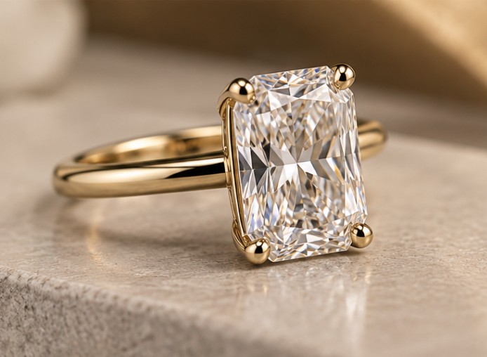 Certified 2.13ct Lab-Grown Pear Diamond Solitaire Ring - Image 4